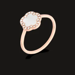 Cesare Pompanon Bague Fiore Di Mamma Nacre